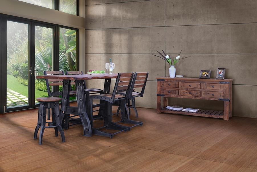 International Furniture Direct Parota IFD866BS2430 2430 Inch